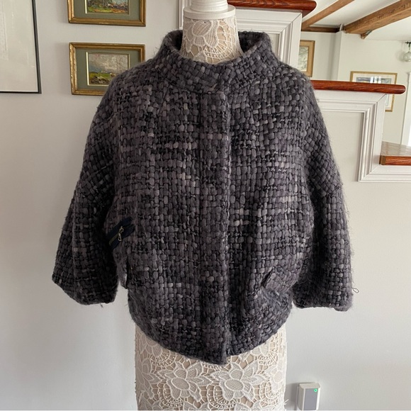 Thakoon Jackets & Blazers - THAKOON Gray 100% Wool Jacket Sz 2